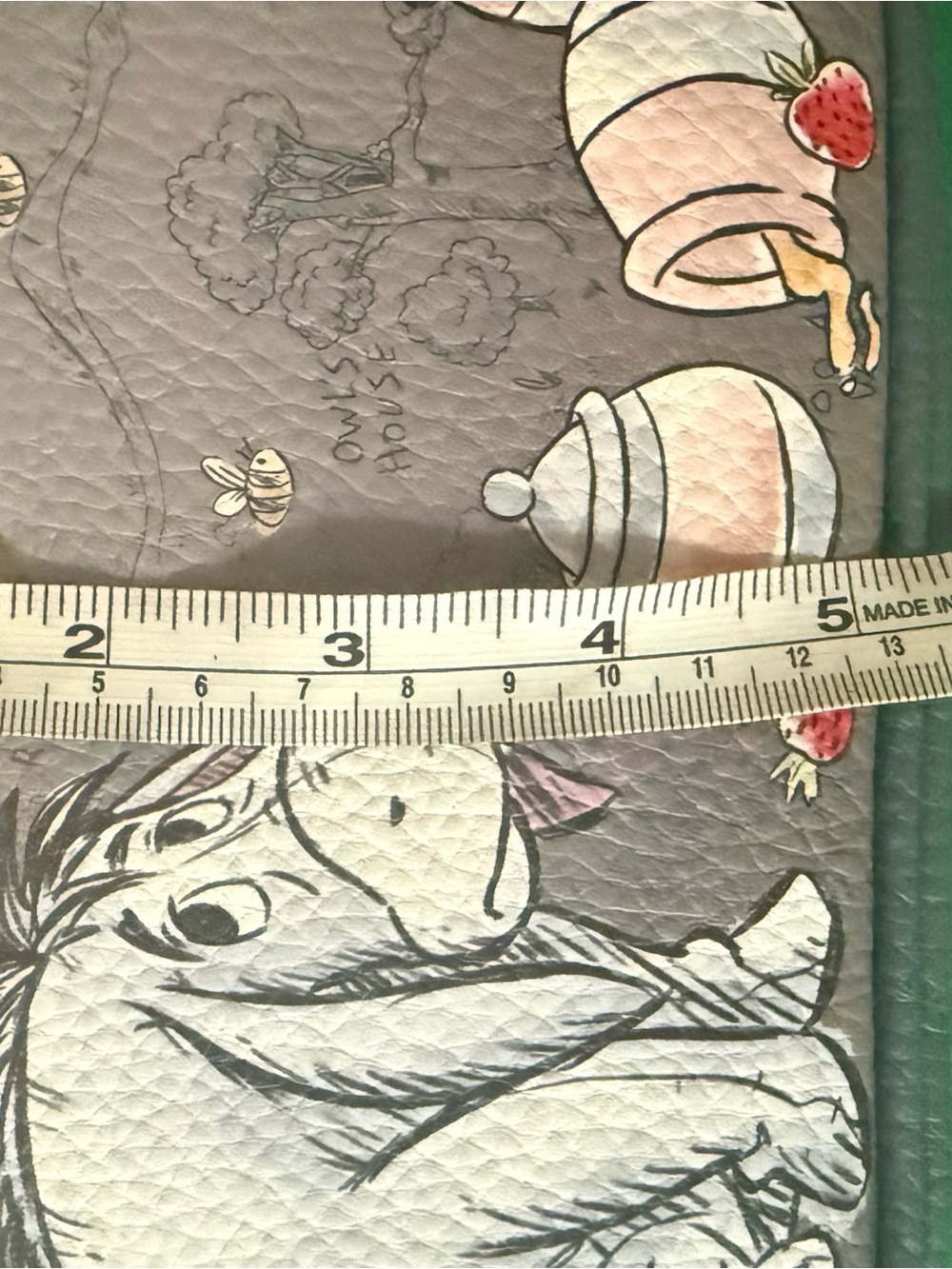 Disney WondaPop Gray Eeyore Double Zipper Crossbody/Shoulder Bag - Picture 12 of 12